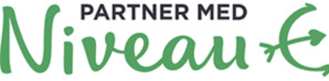 Partner med niveau logo