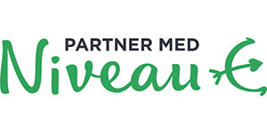 Partner med niveau logo